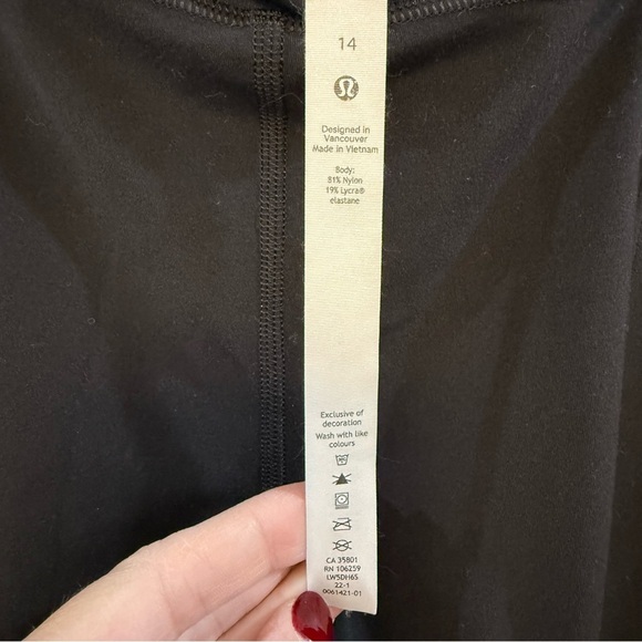LULULEMON black align joggers sz 14 - Picture 4 of 12